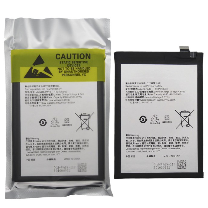 Batería Oppo A18, A38, A58 4G, A78 4G, A79 5G, A2 5G, BLPA19 5000mAh