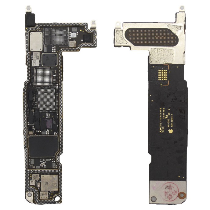 Placa base CNC iPhone 13 Cara B o INFERIOR SINGLE SIM (SIN WIFI) Versión Europea