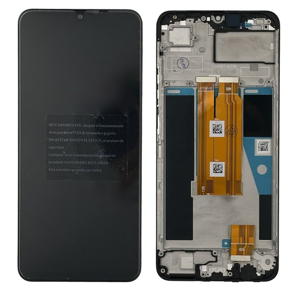 Pantalla Realme C63 4G, Con MARCO (LCD/display + digitalizador/táctil)