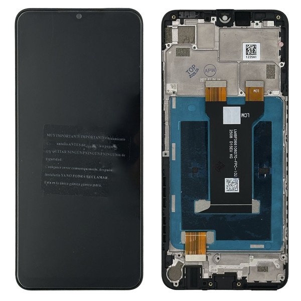 Pantalla ZTE Blade V40 Design Con Marco (LCD/display + digitalizador/táctil)