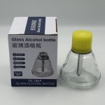 Botella de alcohol tipo prensa de180 ml