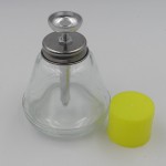 Botella de alcohol tipo prensa de180 ml