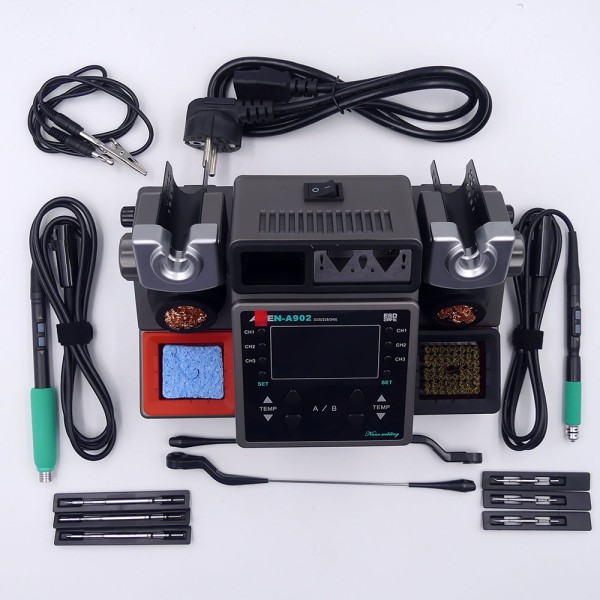 Estación de soldadura AIFEN A902 de doble punta, C115, C210, C245