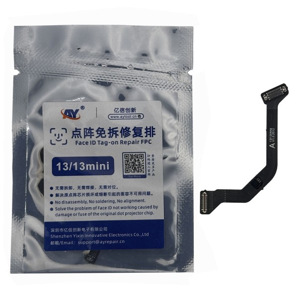 Flex Face id AY A108 Tag-on reparación Face ID para iPhone 13, iPhone 13 Mini