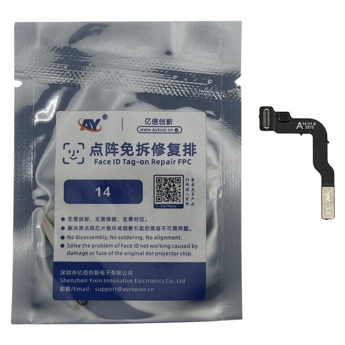 Flex Face id AY A108 Tag-on reparación Face ID para iPhone 14