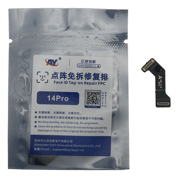 Flex Face id AY A108 Tag-on reparación Face ID para iPhone 14 PRO