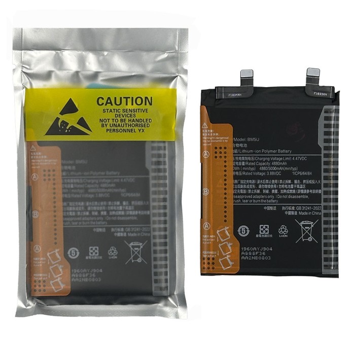 Batería Xiaomi Redmi Note 13 Pro Plus 23090RA98C BM5U 5000 mAh