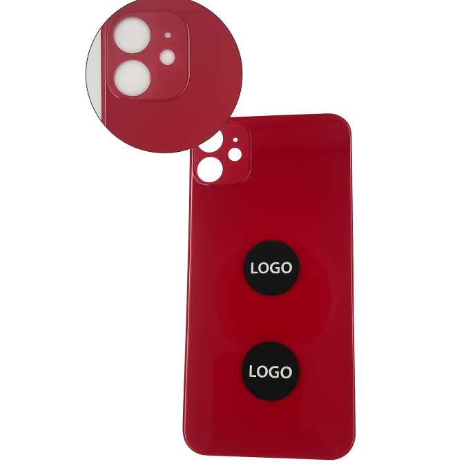 Tapa trasera iPhone 11 ROJO (unibody) FACIL INSTALACION