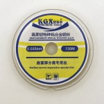 Hilo para separación de pantallas curvas KAIGEXIN aleación de acero de tungsteno (0,035 mm 150 m)