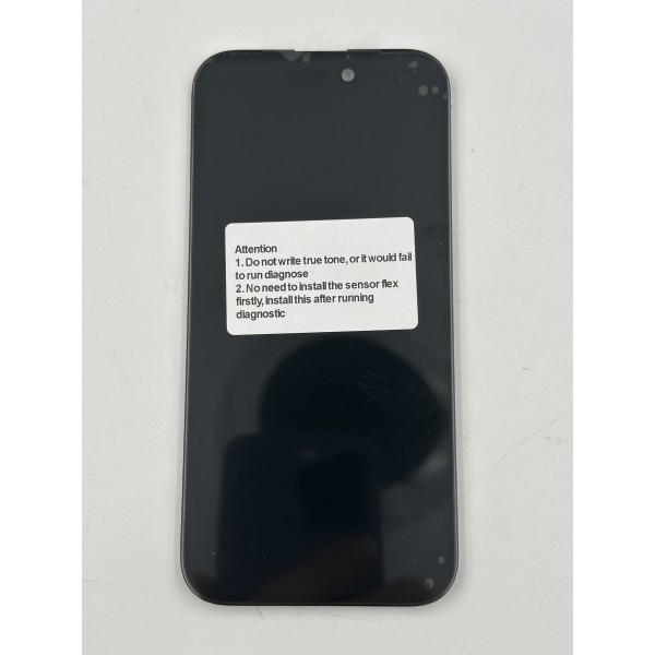 Pantalla iPhone 15 SOFT OLED (Diagnostico OK, sin mensaje) (LCD/display + digitalizador/táctil)