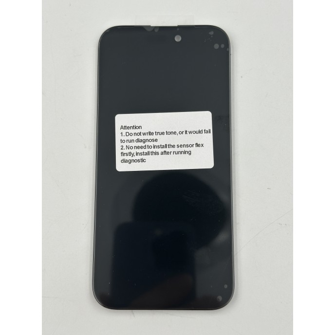 Pantalla iPhone 15 SOFT OLED (Diagnostico OK, sin mensaje) (LCD/display + digitalizador/táctil)