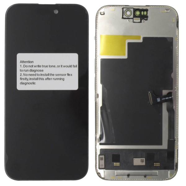 Pantalla iPhone 15 PRO SOFT OLED 120Hz (Diagnostico OK, sin mensaje) (LCD/display)