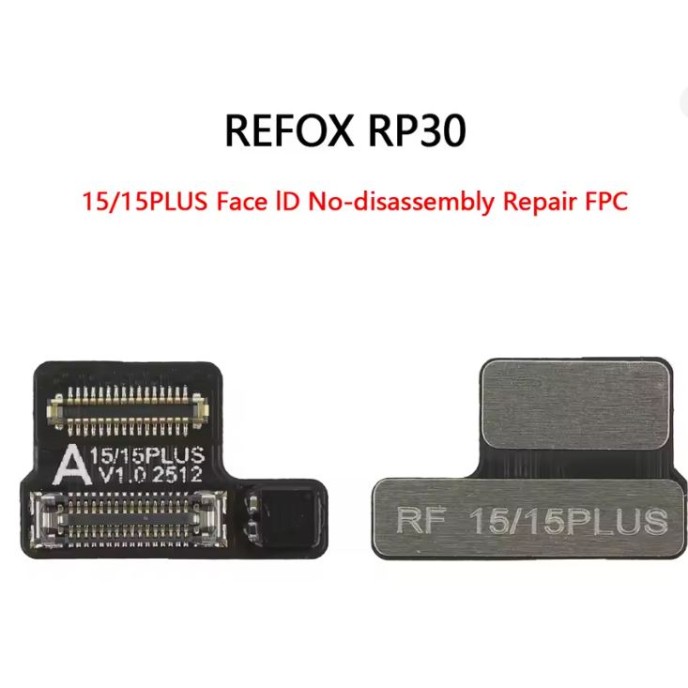 Tag-on REFOX reparación Face ID iPhone 15 iPhone 15 PLUS con RP30