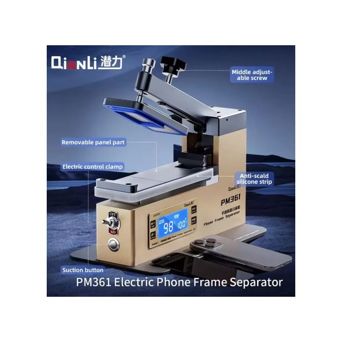Maquina separar pantallas Qianli PM361 reparación moviles tool