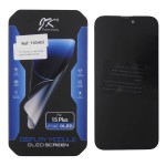Pantalla iPhone 15 PLUS hard OLED JK (IC removible) (LCD/display + digitalizador/táctil)