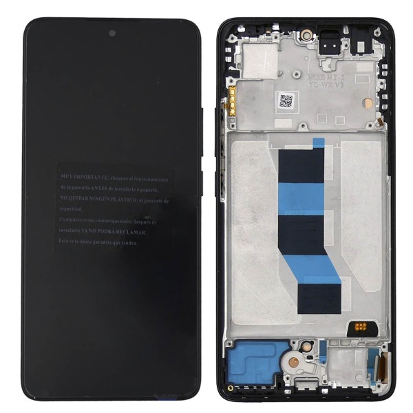 Pantalla Xiaomi Redmi Note 14 5G INCELL Con Marco NEGRO (LCD/display + digitalizador/táctil)
