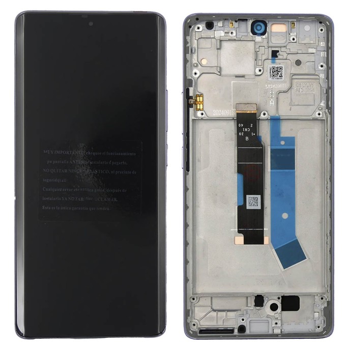 Pantalla Xiaomi Redmi Note 14 PRO 4G 24116RACCG OLED Con Marco PURPURA (LCD/display + digitalizador/táctil)