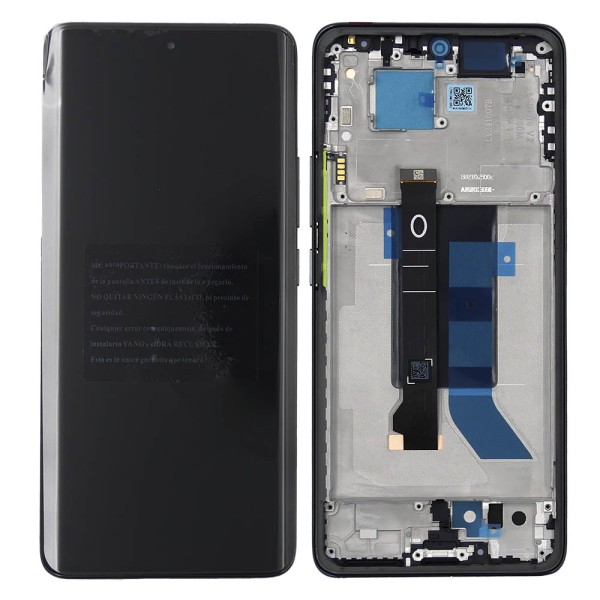 Pantalla Xiaomi Redmi Note 14 PRO 5G, POCO X7 5G PREMIUM Con Marco NEGRO (LCD/display + digitalizador/táctil)