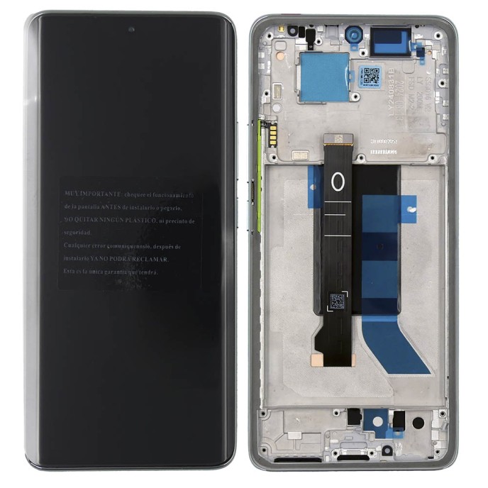 Pantalla Xiaomi Redmi Note 14 PRO 5G, POCO X7 5G PREMIUM Con Marco VERDE CORAL (LCD/display + digitalizador/táctil)