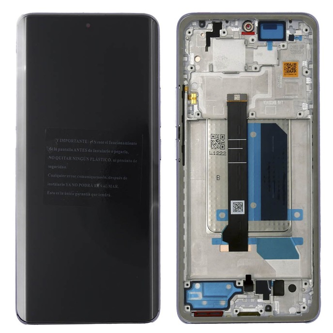 Pantalla Xiaomi Redmi Note 14 PRO PLUS 5G 24115RA8EG OLED Con Marco PURPURA (LCD/display + digitalizador/táctil)