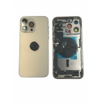 Chasis iPhone 14 PRO MAX DORADO CON COMPONENTES 100% originales
