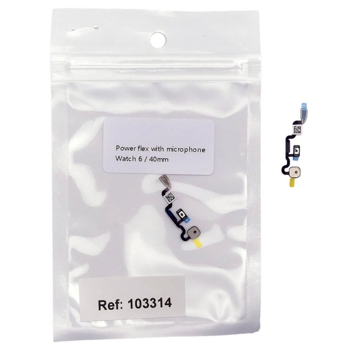 Flex encendido con micrófono Apple Watch Serie 6 40mm 100% original (Despiece)