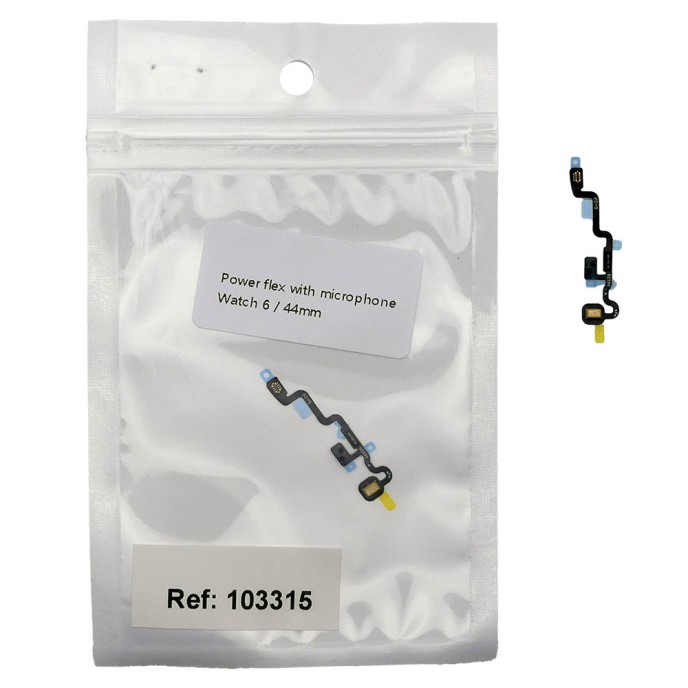 Flex encendido con micrófono Apple Watch Serie 6 44mm 100% original (Despiece)