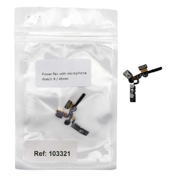 Flex encendido con micrófono Apple Watch Serie 9 45mm 100% original (Despiece)
