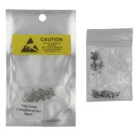 Set de Tornillos para iPhone 16 PRO MAX NEGRO