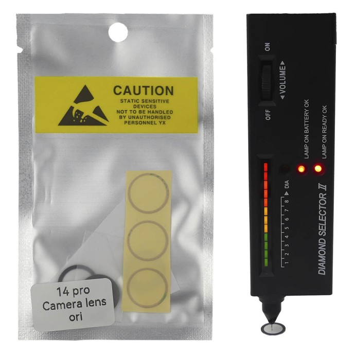 Lente cámara iPhone 14 PRO, iPhone 14 PRO MAX (solo cristal) 100% zafiro