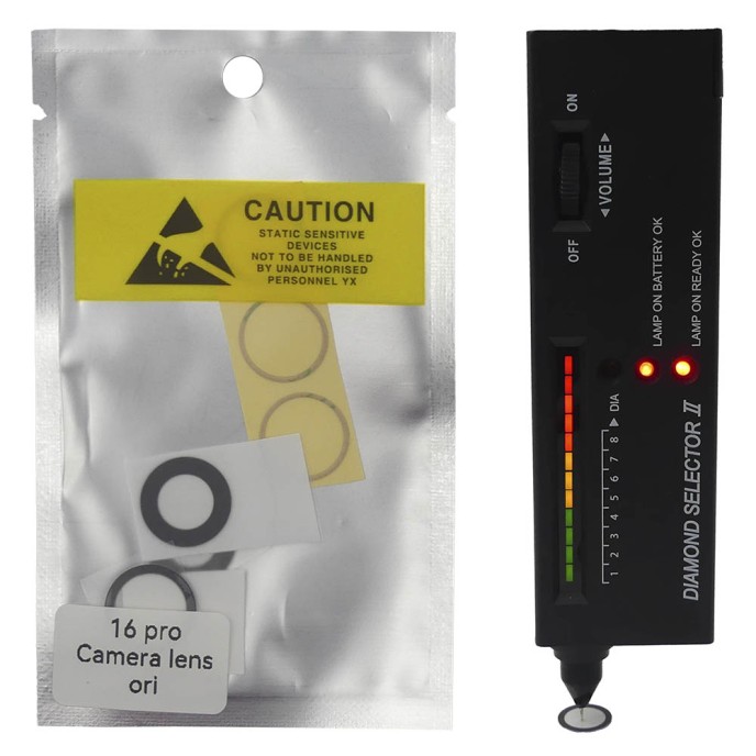 Lente cámara iPhone 16 PRO (solo cristal) 100% zafiro