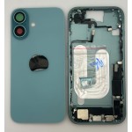 Chasis iPhone 16 VERDE AZULADO CON COMPONENTES 100% originales