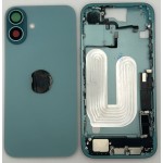 Chasis iPhone 16 PLUS VERDE CON COMPONENTES 100% originales