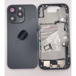 Chasis iPhone 16 PRO MAX NEGRO CON COMPONENTES 100% originales