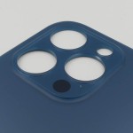 Tapa trasera iPhone 12 PRO MAX AZUL (unibody) FACIL INSTALACION