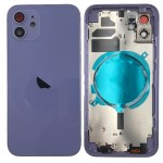 Chasis iPhone 12 Purpura tapa trasera (Unibody, INCLUYE rejillas)