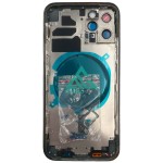 Chasis iPhone 12 PRO AZUL tapa trasera (Unibody, INCLUYE rejillas)