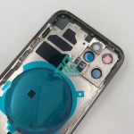 Chasis iPhone 12 PRO AZUL tapa trasera (Unibody, INCLUYE rejillas)