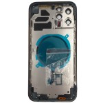 Chasis iPhone 12 PRO MAX AZUL tapa trasera (Unibody, INCLUYE rejillas)