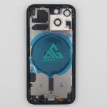 Chasis iPhone 13 MINI NEGRA tapa trasera (Unibody, INCLUYE rejillas)