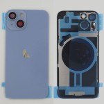 Chasis iPhone 14 AZUL tapa trasera (Unibody, INCLUYE rejillas)