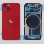 Chasis iPhone 14 ROJO tapa trasera (Unibody, INCLUYE rejillas)