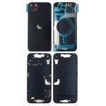 Chasis iPhone 14 PLUS NEGRO tapa trasera (Unibody, INCLUYE rejillas)