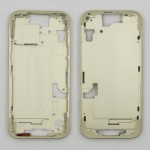 Chasis iPhone 15 AMARILLO tapa trasera (Unibody, INCLUYE rejillas)