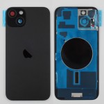 Chasis iPhone 15 PLUS NEGRO tapa trasera (Unibody, INCLUYE rejillas)