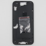 Chasis iPhone 15 PLUS NEGRO tapa trasera (Unibody, INCLUYE rejillas)
