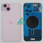 Chasis iPhone 15 PLUS ROSA tapa trasera (Unibody, INCLUYE rejillas)