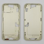 Chasis iPhone 15 PLUS AMARILLO tapa trasera (Unibody, INCLUYE rejillas)