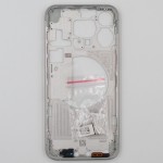 Chasis iPhone 15 PRO MAX BLANCO tapa trasera (Unibody, INCLUYE rejillas)