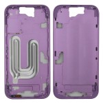 Chasis iPhone 16 ROSA tapa trasera (Unibody, INCLUYE rejillas)
